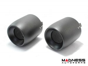 Alfa Romeo 4C Carbon Fiber Exhaust Tips Alfa Romeo 4C Carbon Fiber Exhaust Tips